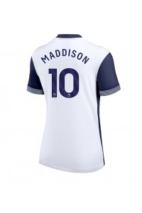 Tottenham Hotspur James Maddison #10 Jalkapallovaatteet Naisten Kotipaita 2024-25 Lyhythihainen